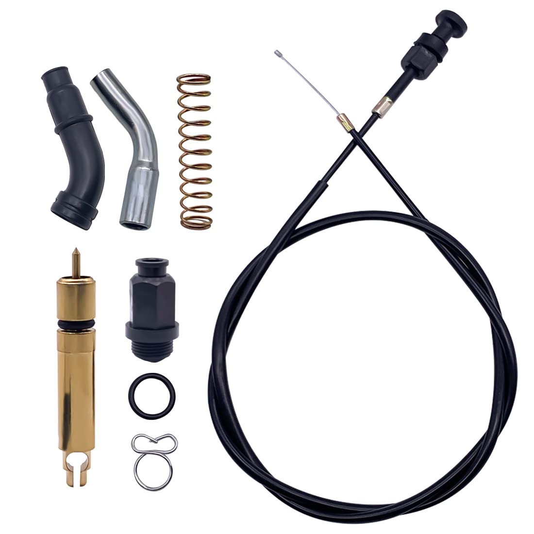 stringsergeon様【希少】 NO.500T 1/4 Anno2001 Amazon.com: Choke Cable and Starter Valve Plunger Kit Compatible